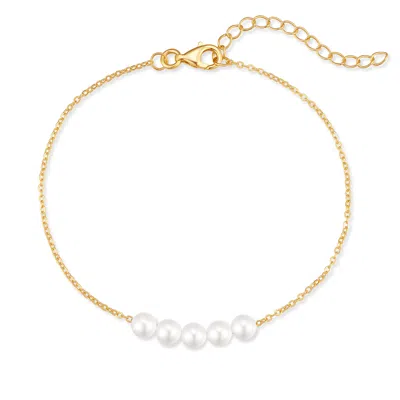 Evesaddiction Pearl Station Bracelet - 5