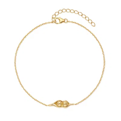 Evesaddiction Peas In A Pod Bracelet - Gold / 2