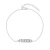 Evesaddiction Peas In A Pod Bracelet - Silver / 5 In Metallic