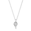 Evesaddiction Peas In A Pod Necklace - Silver / 1 In Silver