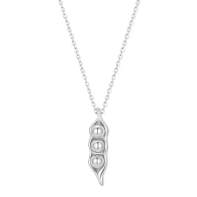 Evesaddiction Peas In A Pod Necklace - Silver / 3