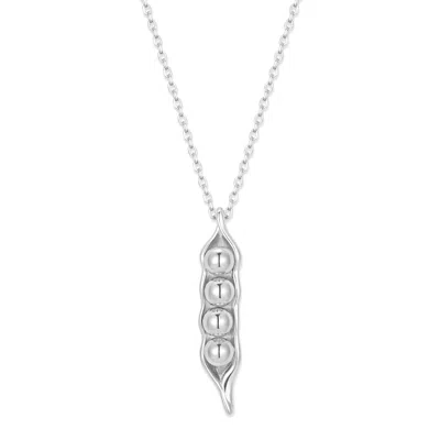 Evesaddiction Peas In A Pod Necklace - Silver / 4