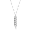 Evesaddiction Peas In A Pod Necklace - Silver / 5 In Silver