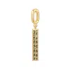 Evesaddiction Petite Stick Birthstone Charm - Gold / August In Gold