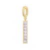 Evesaddiction Petite Stick Birthstone Charm - Gold / June In Metallic
