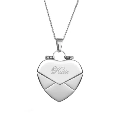 Evesaddiction Secret Message Envelope Heart Locket