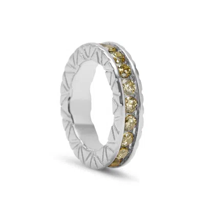 Evesaddiction Silver August Eternity Charm