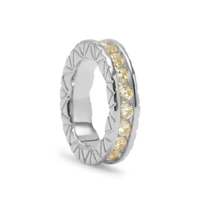 Evesaddiction Silver November Eternity Charm