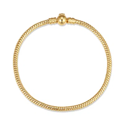 Evesaddiction Slider Charm Bracelet In Gold