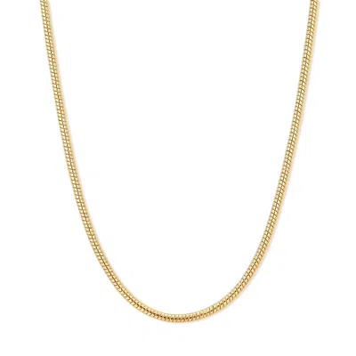 Evesaddiction Slider Charm Necklace In Gold