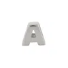Evesaddiction Sterling Silver Alphabead Letter A In Silver