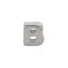 Evesaddiction Sterling Silver Alphabead Letter B In Silver