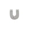 Evesaddiction Sterling Silver Alphabead Letter U In Silver