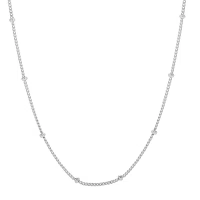 Evesaddiction Sterling Silver Satellite Chain