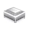 Evesaddiction Vintage Style Square Jewelry Box In Metallic
