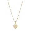 Evesaddiction Waterproof Build Your Own Charm Necklace - 1 / Beaded Chain In Gold
