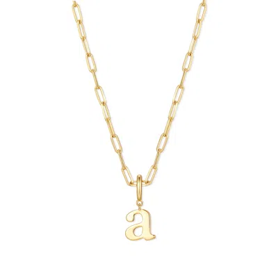 Evesaddiction Waterproof Build Your Own Charm Necklace - 1 / Paperclip Chain In Gold