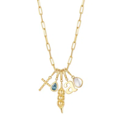 Evesaddiction Waterproof Build Your Own Charm Necklace - 5 / Paperclip Chain