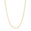 Evesaddiction Waterproof Fiagro Chain Necklace In Gold