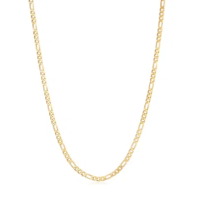 Evesaddiction Waterproof Fiagro Chain Necklace In Gold