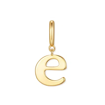 Evesaddiction Waterproof Initial Charm - Gold / E