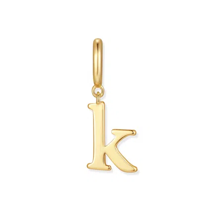 Evesaddiction Waterproof Initial Charm - Gold / K