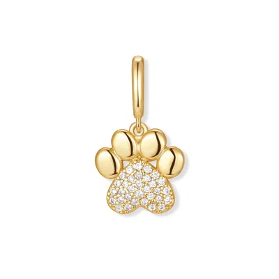 Evesaddiction Waterproof Paw Print Charm