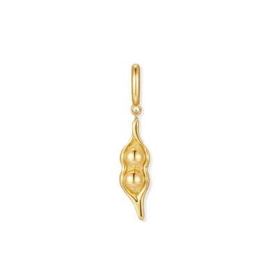 Evesaddiction Waterproof Pea In A Pod Charm - Gold / 2