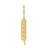 Evesaddiction Waterproof Pea In A Pod Charm - Gold / 5 In Gold