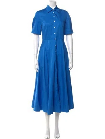 Pre-owned Evi Grintela Long Dress In Blue