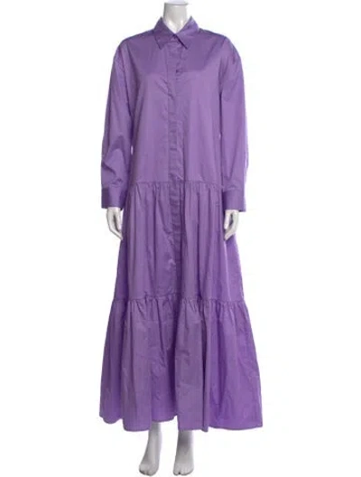 Pre-owned Evi Grintela Long Dress W/ Tags In Purple