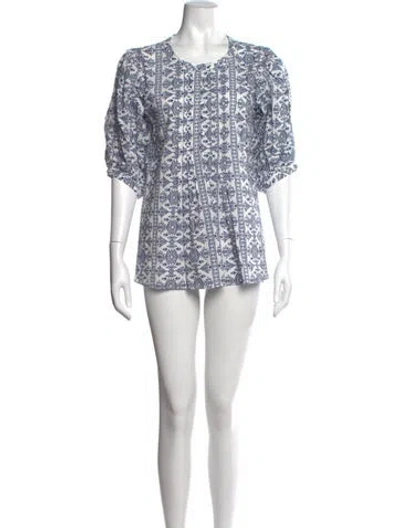 Pre-owned Evi Grintela Printed Mini Dress In Multi