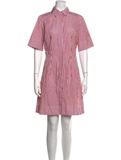 Pre-owned Evi Grintela Striped Mini Dress In Multicolor