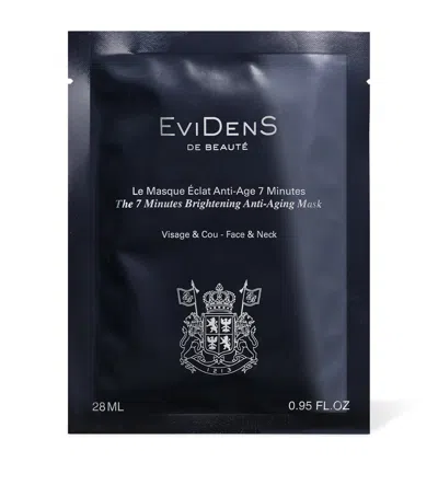 Evidens De Beauté The 7 Minutes Brightening Anti-aging Sheet Mask In White