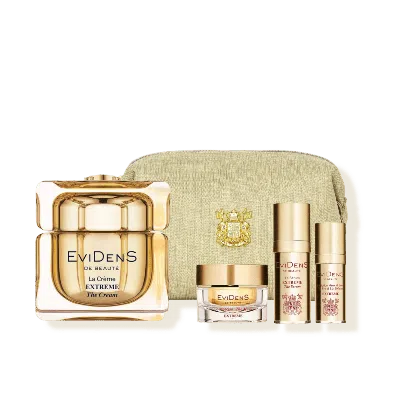 Evidens De Beauté The Extreme Cream Set In Transparent