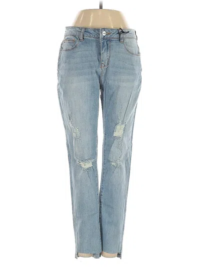 Pre-owned Evidnt Los Angeles Jeans In Blue