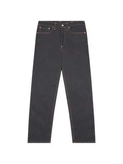 Evisu Daicock Print Jeans In Gray