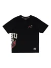 Evisu Godhead Golfing Print T-shirt In Black