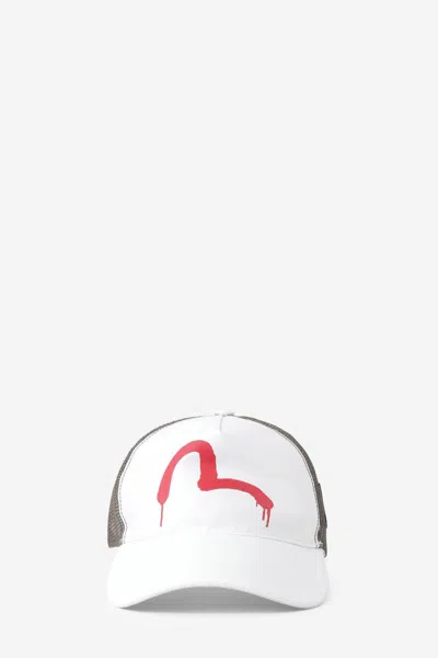 Evisu Hats In White