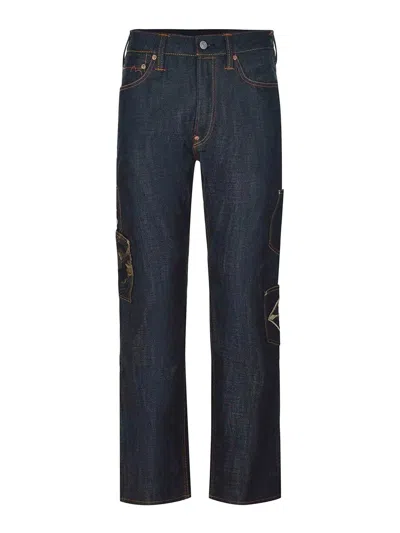 Evisu Jeans  Men Color Denim