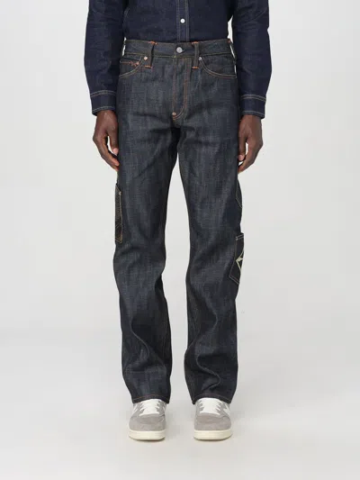 Evisu Jeans  Men Color Denim