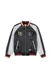 Evisu Leopard Embroidered Souvenir Jacket In Multi