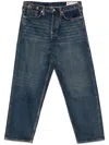 Evisu Logo-print Jeans In Blue