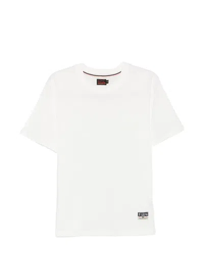 Evisu Logo-embroidered Seagull T-shirt In White