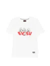 Evisu Logo-print T-shirt In White