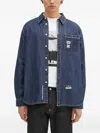 Evisu Pocket Graphic Shirt In Blue