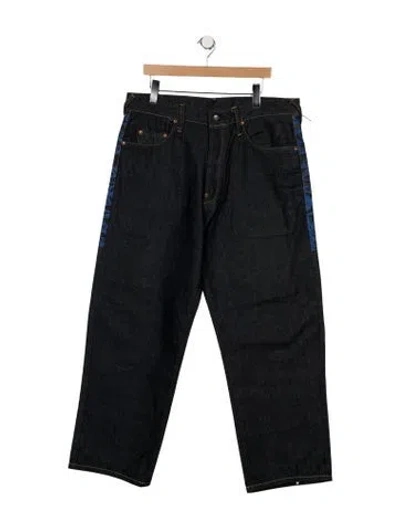 Pre-owned Evisu Relaxed Fit Jeans In Blue