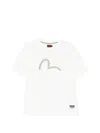 Evisu Stud-embellished T-shirt In White