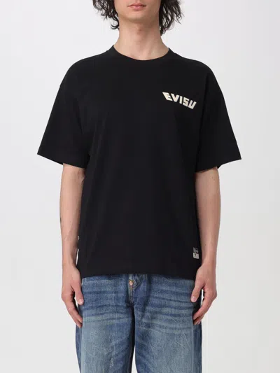 Evisu T-shirt  Men Colour Black