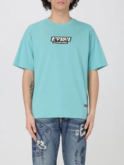 Evisu T-shirt  Men Color Green